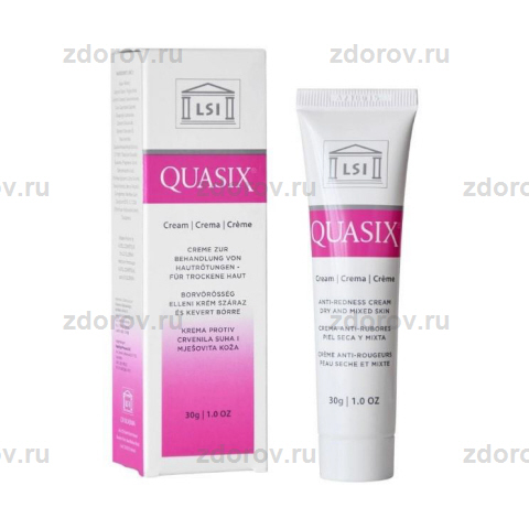 Квазикс (Quasix) Крем Д/Чувст/Склонной К Покрасн.Сух/Смешанн.30г.